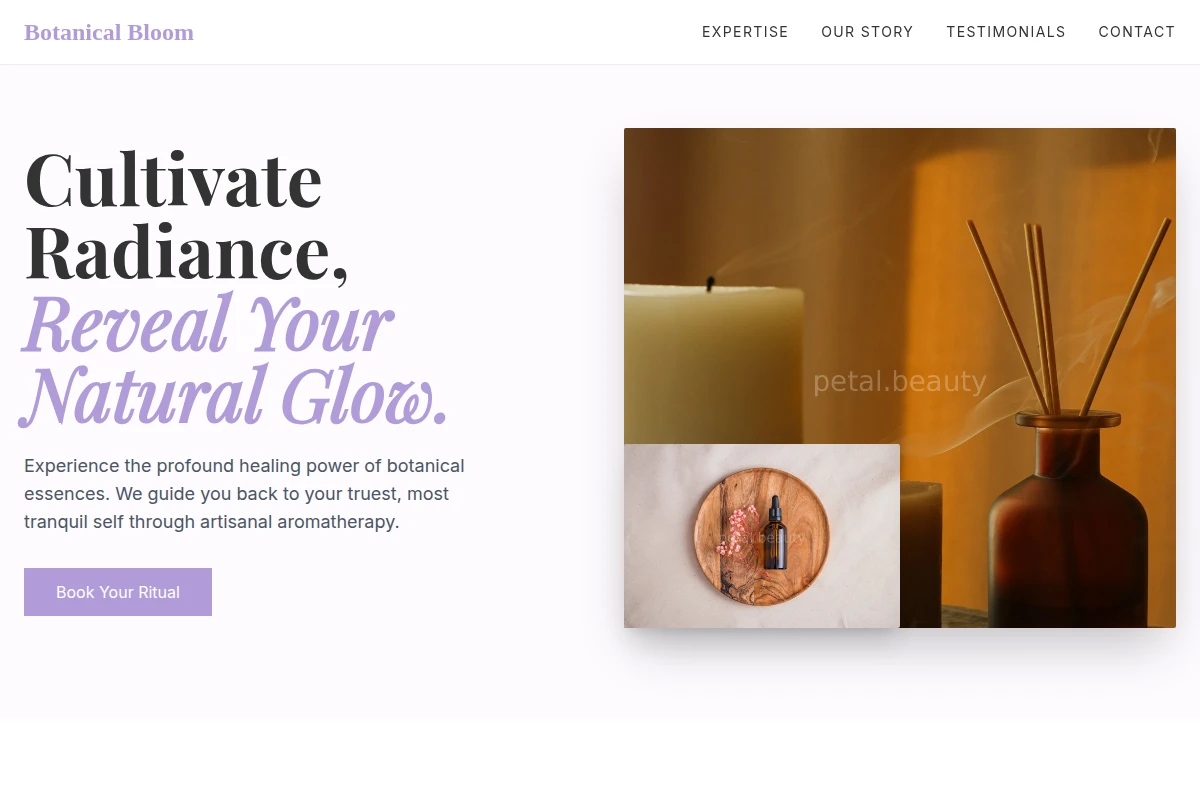 Botanical Aromatherapy Wellness Parlor